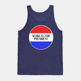 Schrute for President Tank Top